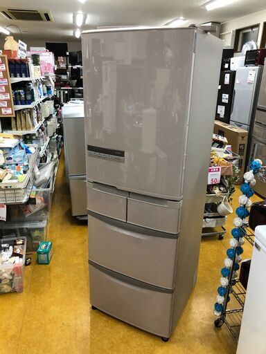 安い割引 HITACHI 日立 R-S42YML 5ドア スリム ノンフロン冷凍冷蔵庫 415L 5ドア 左開き 大容量 冷蔵庫