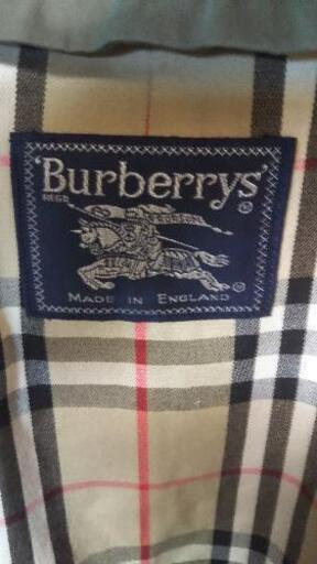 BURBERRYメンズステンカラーコート玉虫色