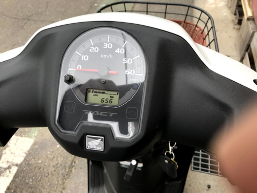 ホンダ タクト 低走行770km 極美車 個人
