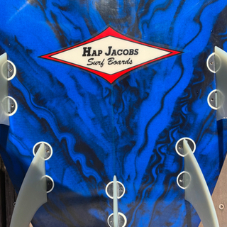 値下げしました！【HAPJACOBSサーフボード】5フィン　5\'8f