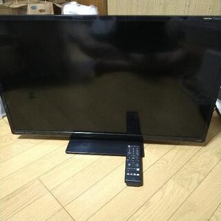 オリオン32型薄型液晶テレビリモコンつき 2014年