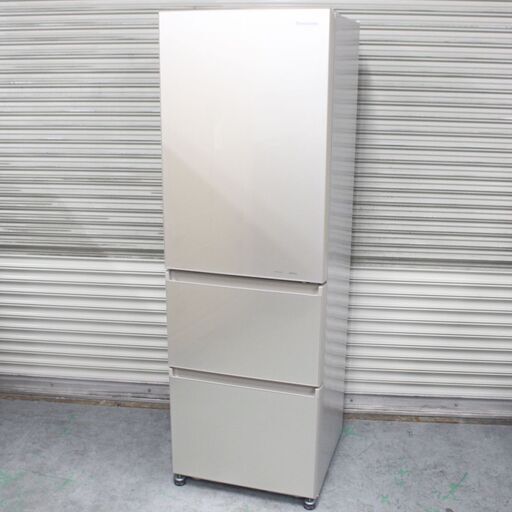 T773) パナソニック 3ドア 365L 2017年製 幅59 真ん中野菜室 エコナビ NR-C37FGM Panasonic ノンフロン冷凍冷蔵庫 冷蔵庫 家電 キッチン