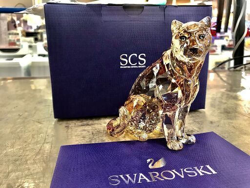 Swarovski Amur Leopard Sofia 5428541 スワロフスキー SCS 2019年度限定 アムールヒョウ