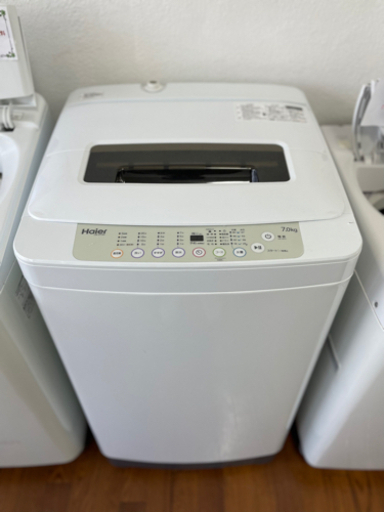 送料・設置込み　洗濯機　7kg Haier 2016年