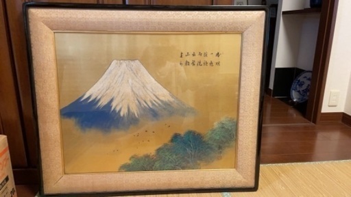 富士山の絵画