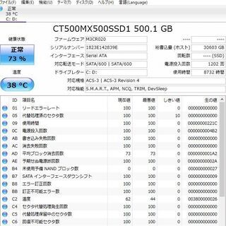 最新Windows10+office 爆速SSD500GB 東芝Dynabook T451/57DR 高性能