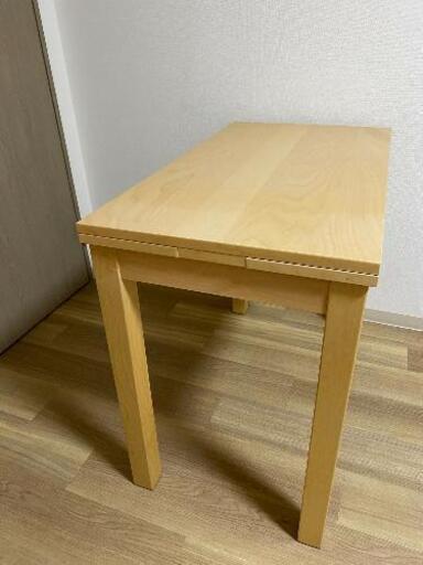 【美品】木目のダイニングテーブルセット