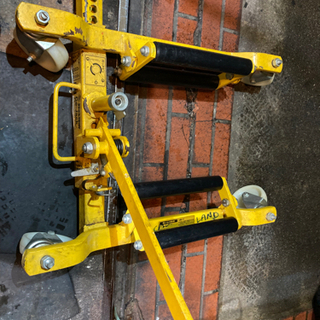 輪止め代車レッカー用