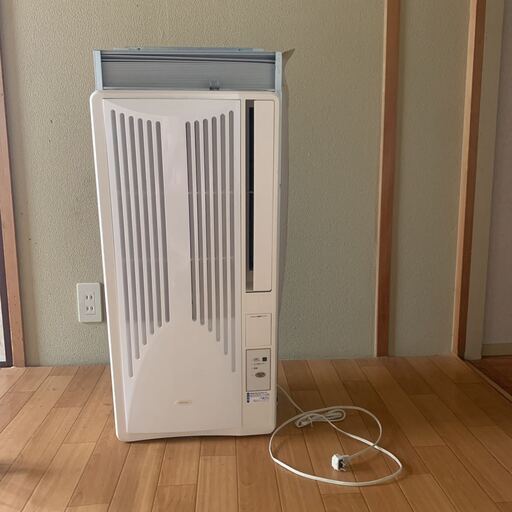 【訳あり】コイズミ 窓用エアコン KAW-1847 （リモコンが反応しません）