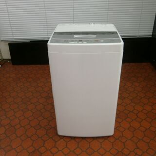 ID 982206　アクア4.5Kg　２０１８年製　AQW-S45G　キズ有 ID 982206 アクア4.5Kg 2018年製 AQW-S45G キズ有