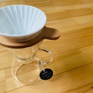 【新品・美品】iwaki コーヒーカラフェ　ドリッパーセット