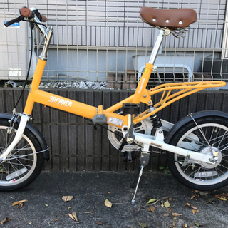 ブリヂストン スニーカー 折りたたみ自転車 美品 16インチ
