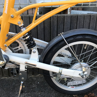 ブリヂストン スニーカー 折りたたみ自転車 美品 16インチ