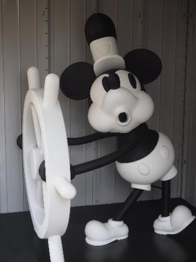 蒸気船ウィリー ミッキーマウス ビッグ フィギュア 置物 ディズニー