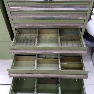 MERIX メリックス HAMADA 工具7段キャビネット 鍵無し 75×70×85 使用感あり