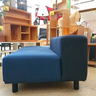 3人がけソファ ネイビー 美品 ☆美品☆ 無印良品 ソファベンチ カバー、
