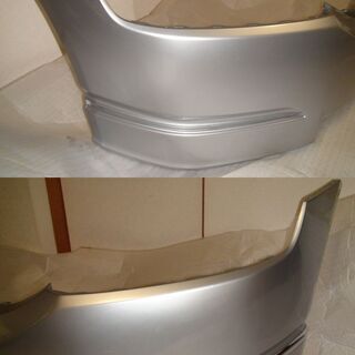 ★美品★ホンダ工場出荷時塗装済品★オデッセイRB1/RB2前期★純正フロントバンパー★サテンシルバー・メタリック（ＮＨ６２３Ｍ）