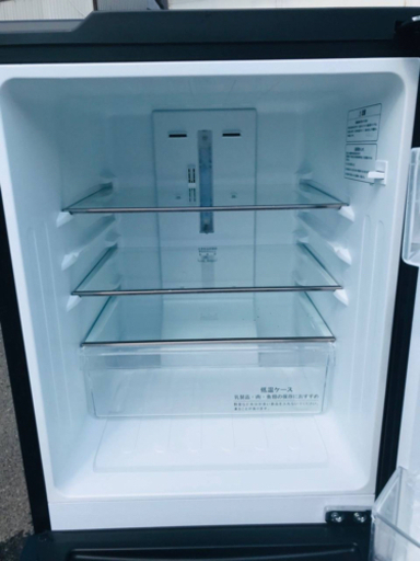 ✨2018年製✨1303番 Hisense✨2ドア冷凍冷蔵庫✨HR-G13A-BR‼️