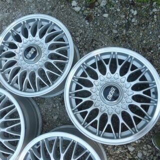 セルシオ 10THアニバーサリー 純正BBSホイール 4本 7J16