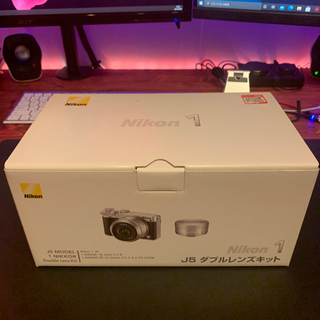 Nikon 1 J5 ミラーレスカメラ 箱、説明書、ケース付き | w2