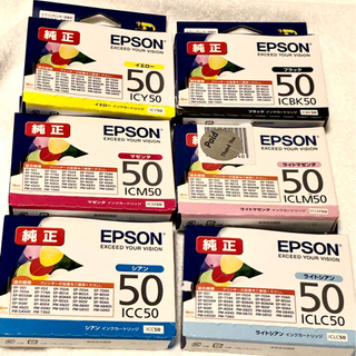 EPSON 純正インクカートリッジ　風船　6個セット