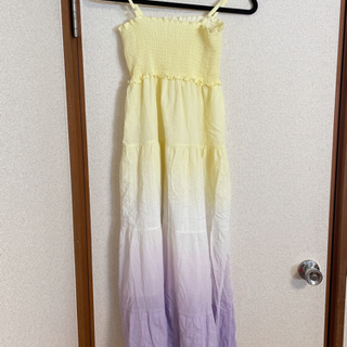 ワンピース 夏 鮮やか カラフル パステル マキシワンピース くろまる 鷺沼のワンピースの中古 古着あげます 譲ります ジモティーで不用品の処分