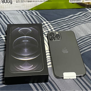 IPHONE 12 PROMAX グラファイト 128 GB SIMフリー