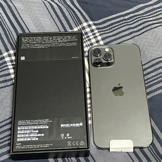 IPHONE 12 PROMAX グラファイト 128 GB SIMフリー