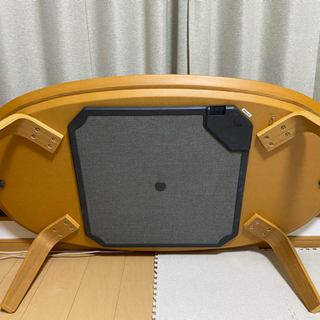 無印良品 楕円こたつ・こたつ布団セット フラットヒーター／ナチュラル
