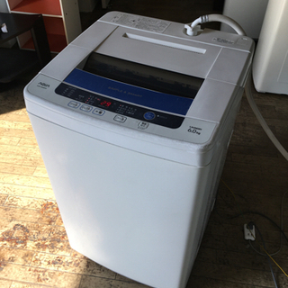 洗濯機　6kg AQUA AQW-S60B 