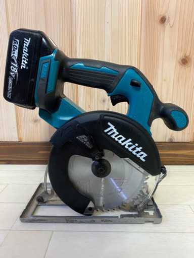 中古 マキタ CS551D 18V ハイパワー 充電式マルノコ セット 中古 マキタ CS551D 18V ハイパワー 充電式マルノコ セット