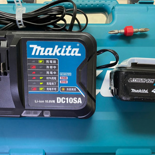 中古　マキタ　TD111D 10.8V  インパクトドライバ　セット