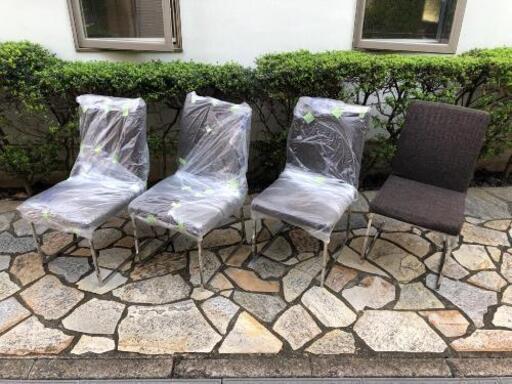 値下げ!　中古 椅子 4脚 東京都港区西麻布 1点難あり