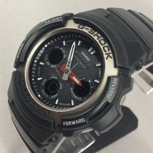 CASIO G-SHOCK ジーショック タフソーラー デジアナ腕時計 AWG−101