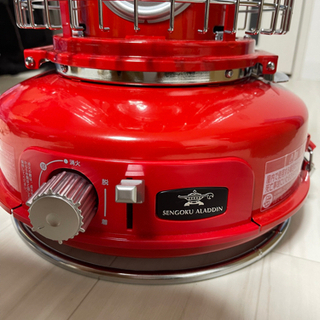 ラスト値下げ アラジン ポータブルガスストーブ レッドSAG-BF02(R) 最終値下げ】アラジン/ポータブルガスストーブ/SAG-BF02-R