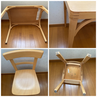 引取限定】ウニコ unico キッズテーブル キッズチェア 廃盤品 レア