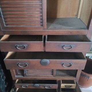 骨董アンティーク箪笥