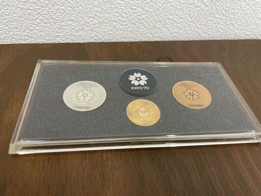 【未開封】記念コイン　3枚セット　1970年　日本万国博覧会記念メダル　EXPO’70　大阪万博　金 銀 銅　K18