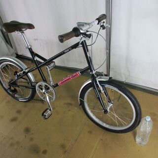 B478★19800円スタート★ 中古小径自転車　BEALL　ALIZE　C ネイビー【20インチ 】