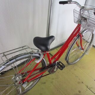 B481☆19800円 ブリヂストン アルベルト レッド☆ 中古自転車 【27 