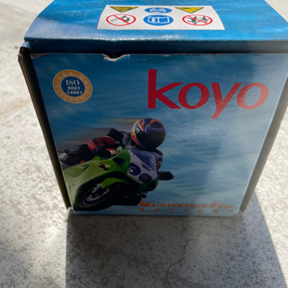 koyo バイク用バッテリー　未使用