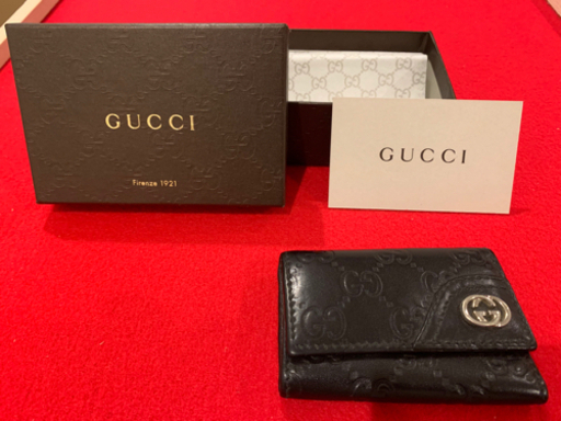 グッチ　GUCCI キーケース　黒