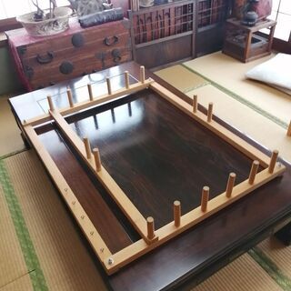 中古　機織り機（小物付き）