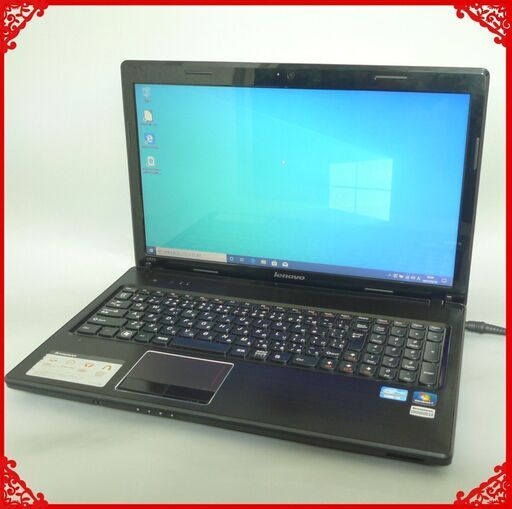 即使用可 ノートパソコン 中古美品 15.6型ワイド Lenovo レノボ G570 Core i3 4GB 500GB DVDマルチ 無線 webカメラ Windows10 Office
