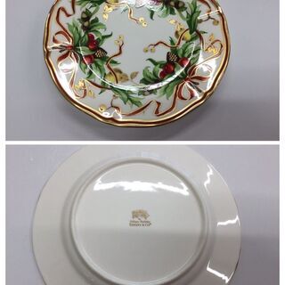 ★ティファニー　クリスマスホリデープレート　大小6枚セット★送料込み★