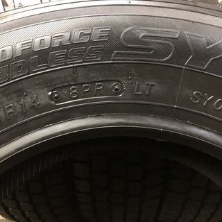 新品 YOKOHAMA PROFORCE STUDLESS SY01V 175R14 8PR LT 14インチ スタッドレス 4本 即決有　(TB412)クレジットカード QRコード決済可能