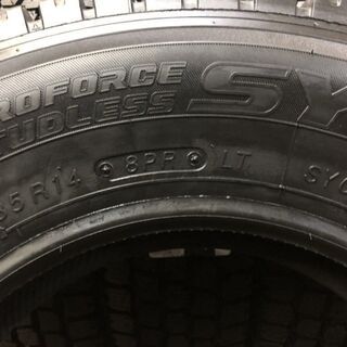 新品 YOKOHAMA PROFORCE STUDLESS SY01V 185R14 8PR LT 14インチ スタッドレス 4本 ボンゴ バネット 即決有　(TF582) クレジットカード QRコード決済可能
