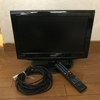 TOGHIBA REGZA 液晶カラーテレビ 19V 2011年製