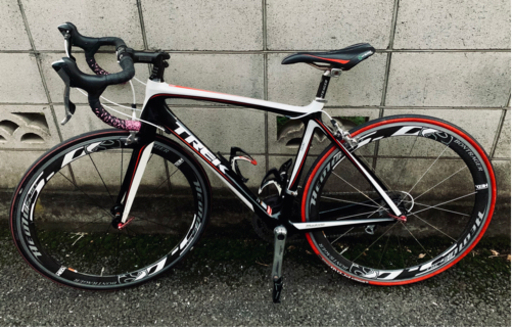 【値段交渉可'常識的な範囲で！'】状態良好！TREK Madone 4.7 ULTEGRA \u0026 AEOLUS 5.0 ACCカーボンホイール 2009年製フルカーボン