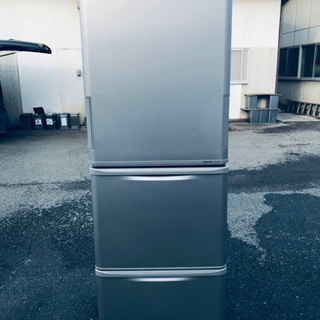 ①‼️350L‼️1098番 シャープ✨ノンフロン冷凍冷蔵庫✨SJ-WA35X-S